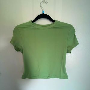 Cute Sage green top in good condition!